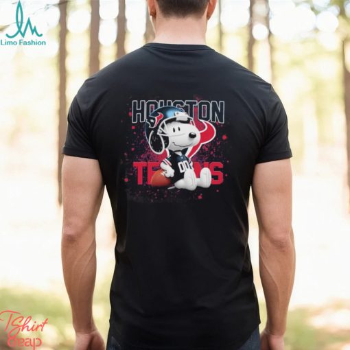 Houston Texans Mix Snoopy T Shirt