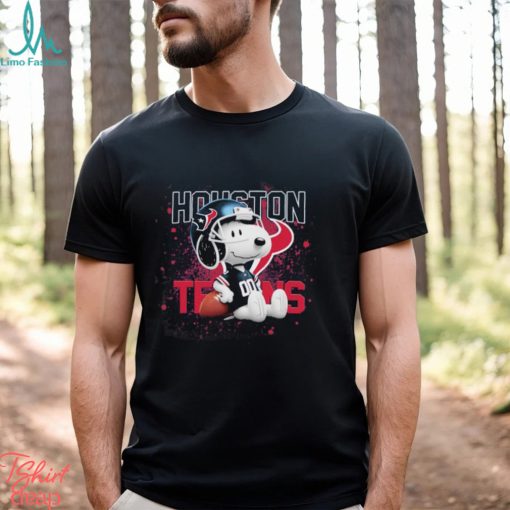 Houston Texans Mix Snoopy T Shirt