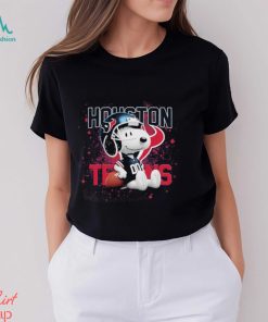 Houston Texans Mix Snoopy T Shirt