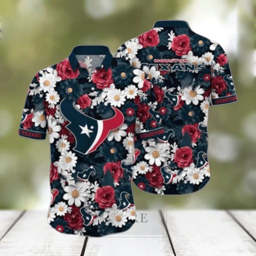 Houston Texans NFL Flower Hawaii Shirt Summer Football Shirts Style Gift For Men And Women