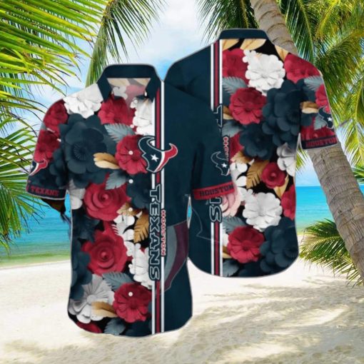 Houston Texans NFL Flower Hawaii Shirt Summer Football Shirts Style Gift For Men Women