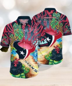 Houston Texans NFL Flower Hawaii Shirt Summer Football Shirts