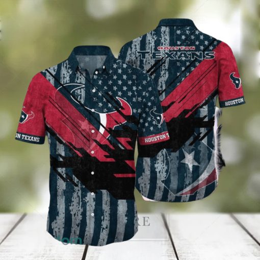 Houston Texans NFL Football Hawaiian Shirt For Best Fan Gift Team Beach Holiday