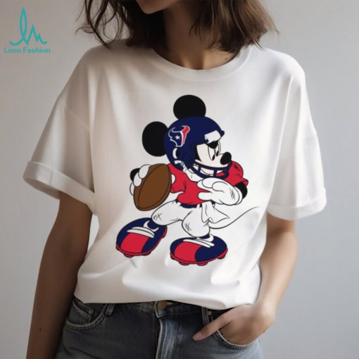 Houston Texans NFL Mickey Mouse Walt Disney Shirt