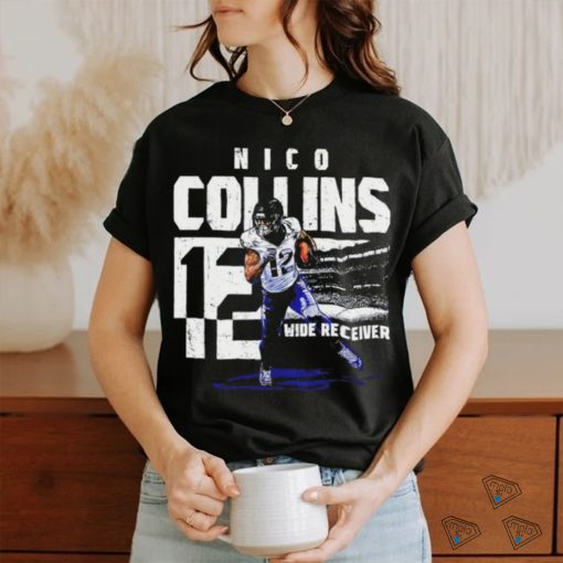 Houston Texans Nico Collins 12 wide receiver shirt