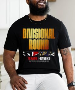 Houston Texans Vs Baltimore Ravens 2023 Super Divisional Round Shirt