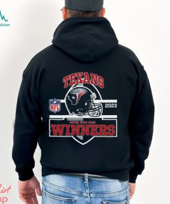 Houston Texans Winners Champions 2023 Super Wild Card NFL Divisional Helmet Logo T Shirt