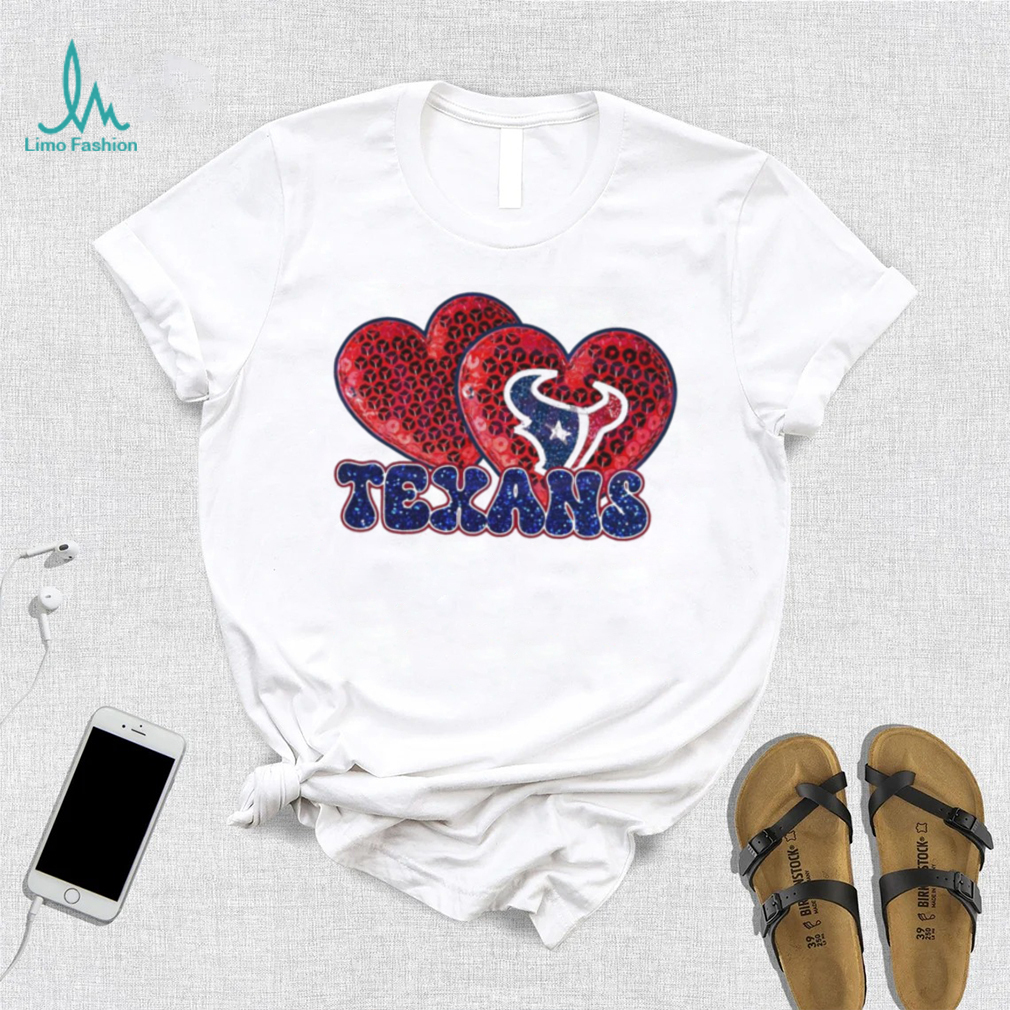 Houston texans glitter outlet shirt