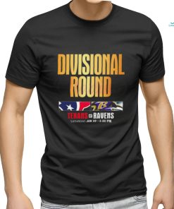 Houston Texans vs Baltimore Ravens Divisional Round 2024 Shirt