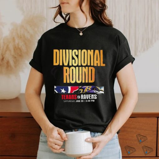 Houston Texans vs Baltimore Ravens Divisional Round 2024 Shirt