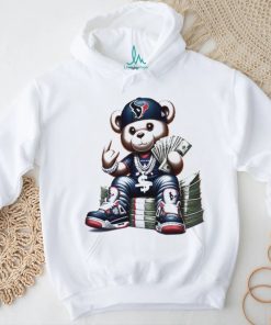 Houston Texas Teddy Bear Hip Hop Style NFL Shirt