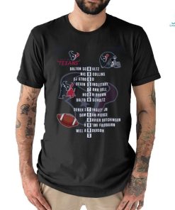 Houston texans 2023 afc wild card playoffs winners team city let’s go texans shirt