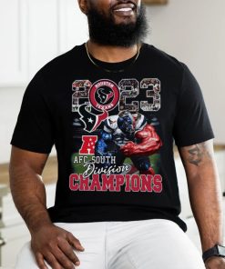 Houston texans mascot team 2023 afc south division champions shirt