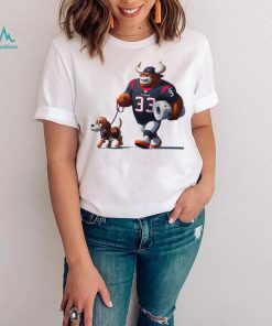Houton Texas vs Cleveland Browns mascot shirt