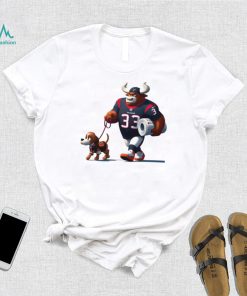 Houton Texas vs Cleveland Browns mascot shirt