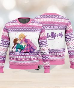 Howl and Sophie Howl’s Moving Castle Ugly Christmas Sweater
