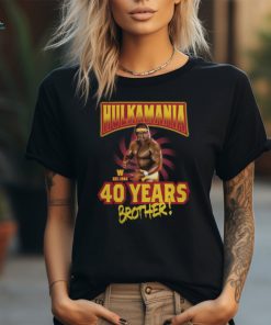 Hulk Hogan 40 Years Brother Est 1984 WWE Shirt