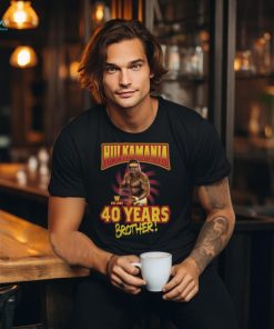 Hulk Hogan 40 Years Brother Est 1984 WWE Shirt