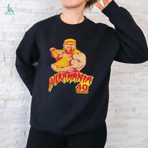 Hulk Hogan 40 Years Ripping Shirt