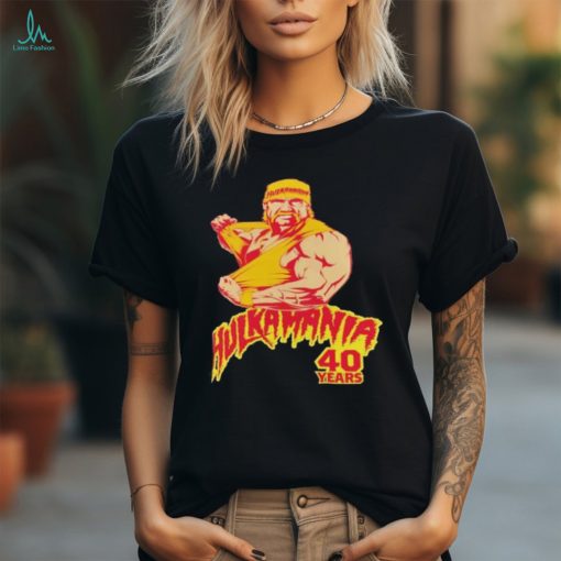 Hulk Hogan 40 Years Ripping Shirt