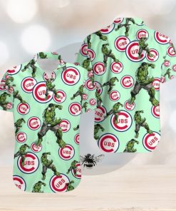 Hulk Marvel Avengers Fan Apparel Natural Light Hawaiian Shirt Chicago Cubs