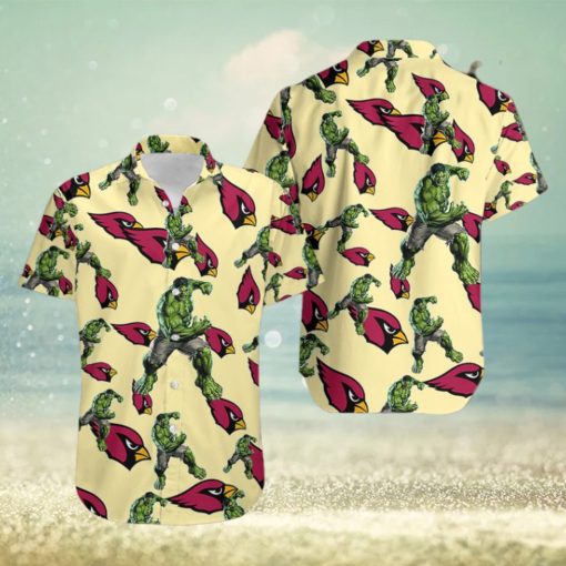 Hulk Marvel Avengers Fanfiction Tacky Hawaiian Shirt Arizona Cardinals