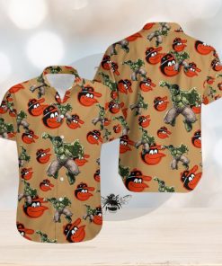 Hulk Marvel Avengers Memes Hawaiian Shirt Outfit Baltimore Orioles