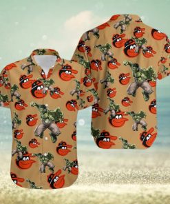 Hulk Marvel Avengers Memes Hawaiian Shirt Outfit Baltimore Orioles