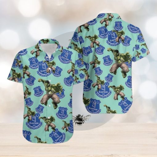 Hulk Marvel Avengers Memes Natural Light Hawaiian Shirt Everton Fc