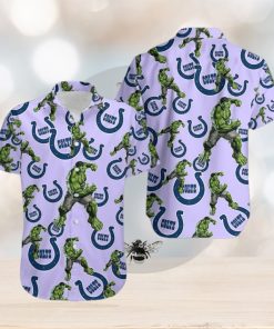 Hulk Marvel Avengers Memes Soft Hawaiian Shirts Indianapolis Colts