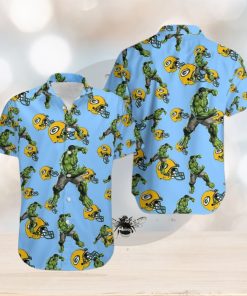 Hulk Marvel Avengers New Movie Hawaiian Shirts For Sale Green Bay Packers Nfl