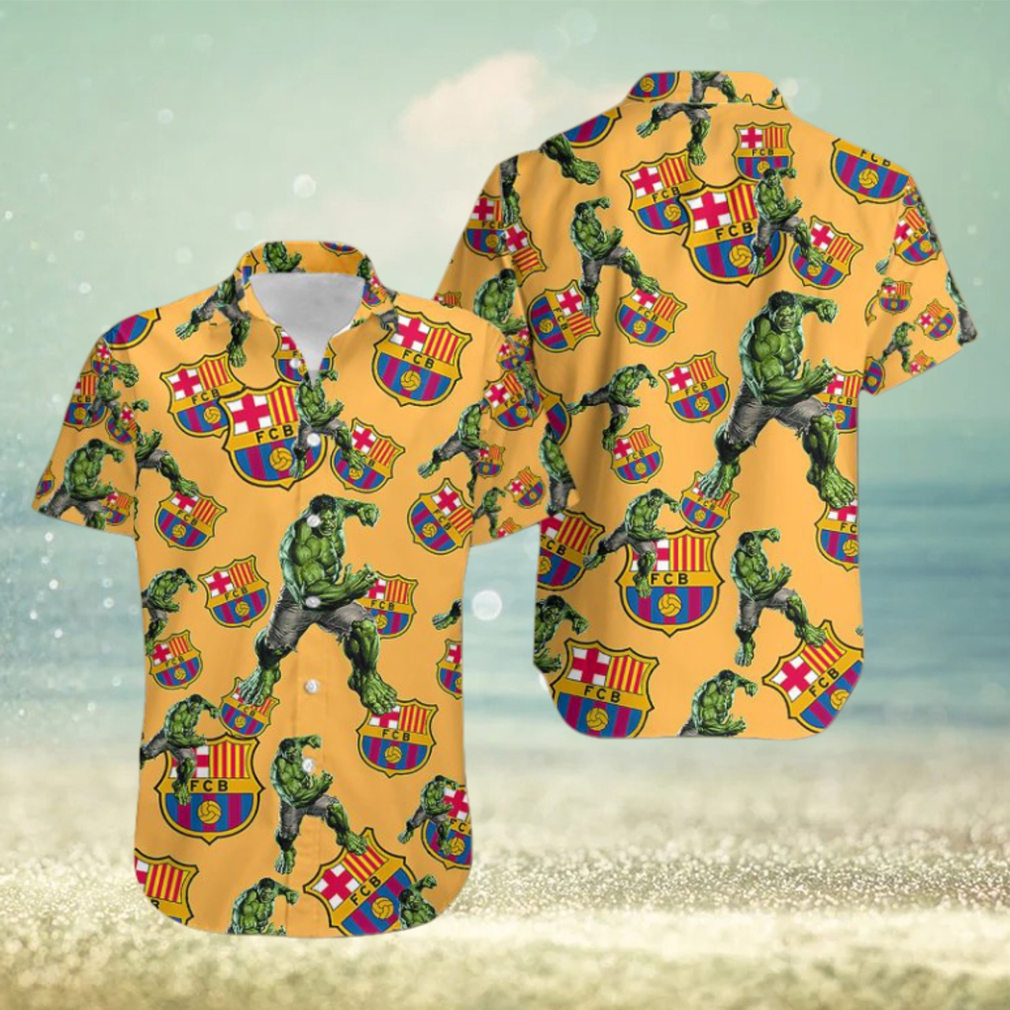 Hulk Marvel Avengers Style Clothing Funky Hawaiian Shirts