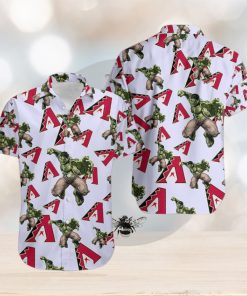 Hulk Marvel Avengers Style Clothing Hawaiian Shirt Fashion Arizona Diamondbacks