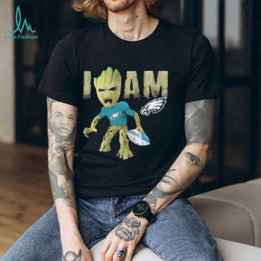 I Am Groot Disney Philadelphia Eagles Shirt, Gifts For Eagles Fans
