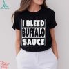 Football I Bleed Navy & Silver   Go Dallas! Blue T Shirt