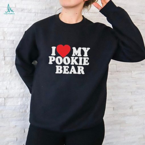 I Love 3 My Pookie Bear Tee Shirt