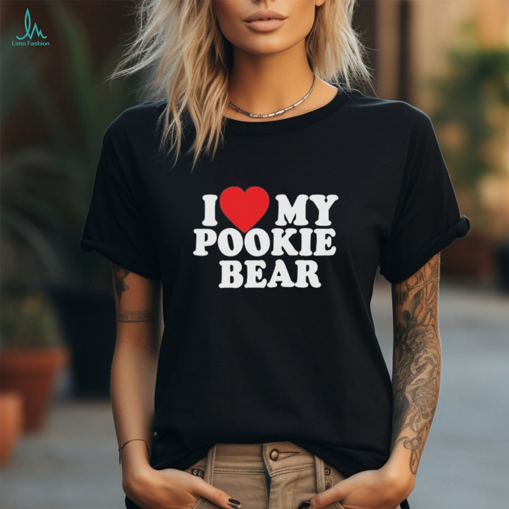 I Love 3 My Pookie Bear Tee Shirt I Love 3 My Pookie Bear Tee Shirt