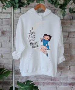 I Love My Lions To The Moon And Back Shirt