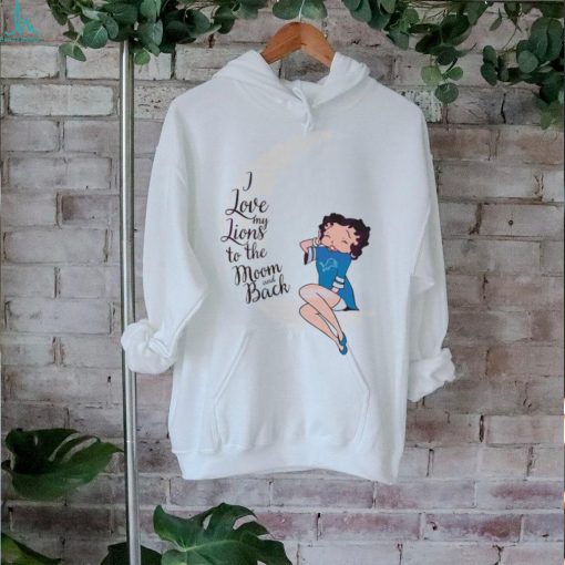 I Love My Lions To The Moon And Back Shirt