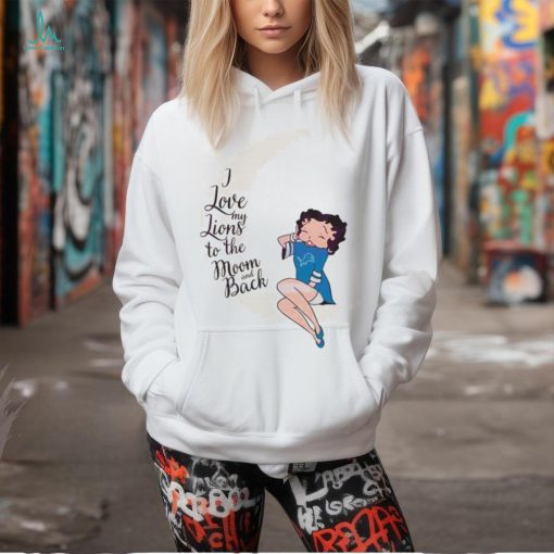 I Love My Lions To The Moon And Back Shirt