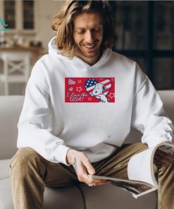 I Love The Usa, Snoopy Memorial Day Shirt
