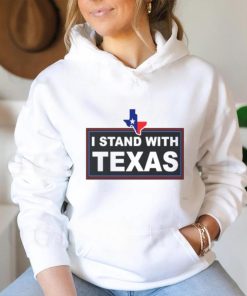 I Stand With Texas Map America shirt