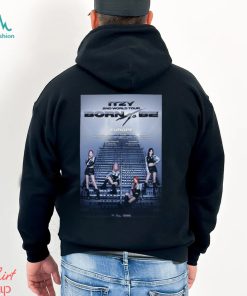 ITZY 2nd World Tour Born To Be 2024 Europe Poster Shirt