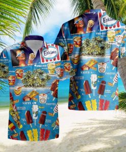 Ice Cream 3D Hawaiian Shirt, Ice Cream Hawaiian Shirts And Short Summer Beach Set