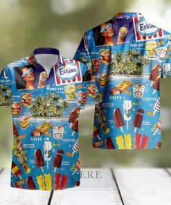 Ice Cream 3D Hawaiian Shirt, Ice Cream Hawaiian Shirts And Short Summer Beach Set