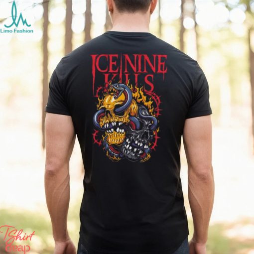 Ice Nine Kills Snake Skulls T Shirt