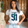 Michigan Wolverines College Football Playoff 2023 National Champions Hometown Tri Blend T Shirt