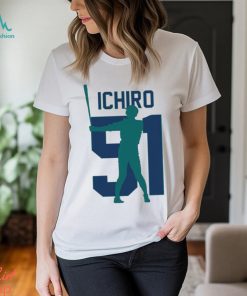 Ichiro Suzuki Jersey Number Artwork Shirt
