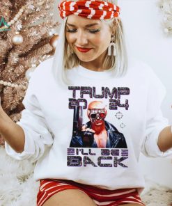 I’ll Be Back Funny 45 47 Donald Trump 2024 Take America Back Essential T shirt