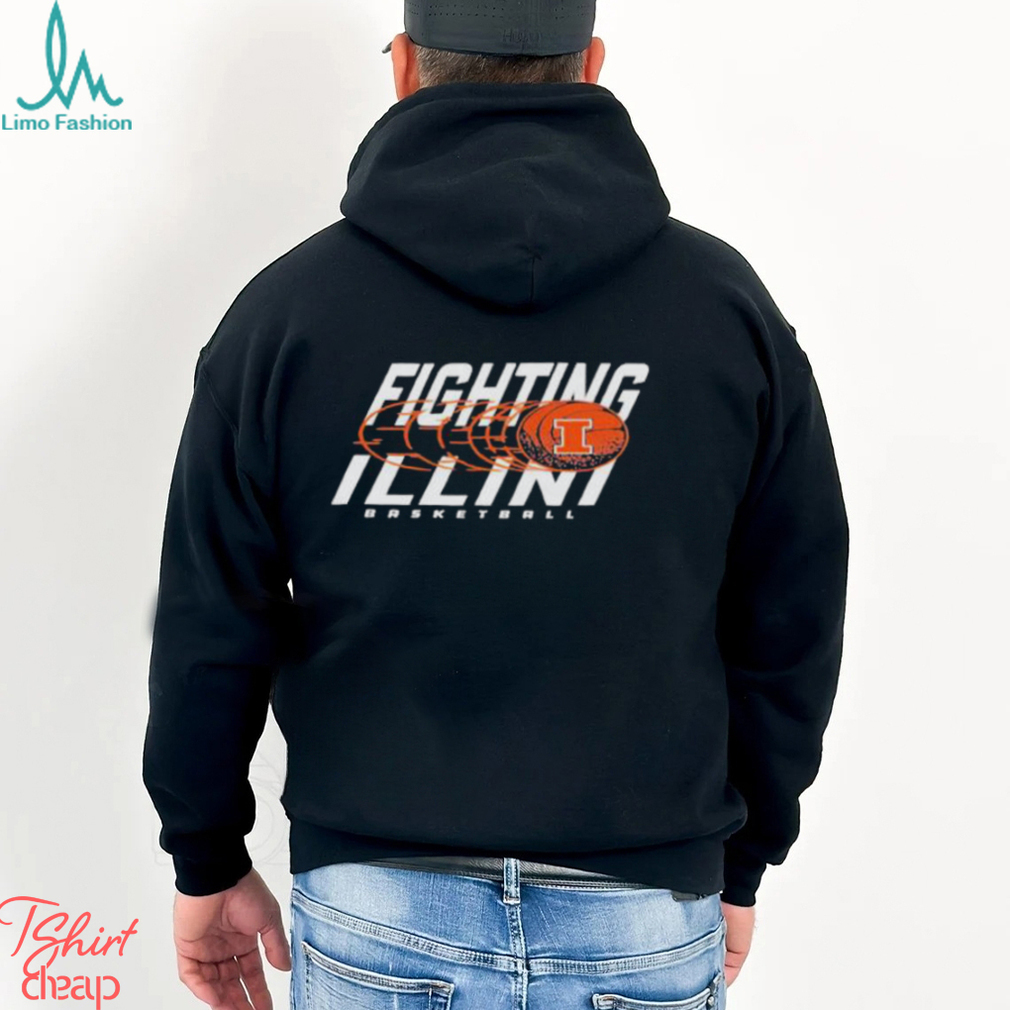 Illinois fighting illinI basketball logo shirt Illinois fighting illinI basketball logo shirt